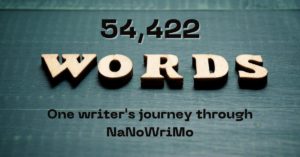 54,422 Words- One Writer's Journey through NaNoWriMo